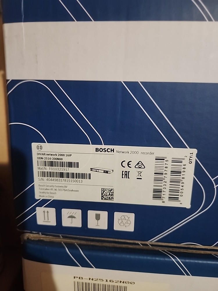 Bosch DIVAR 2000 Network Recorder DDN-2516-200N00