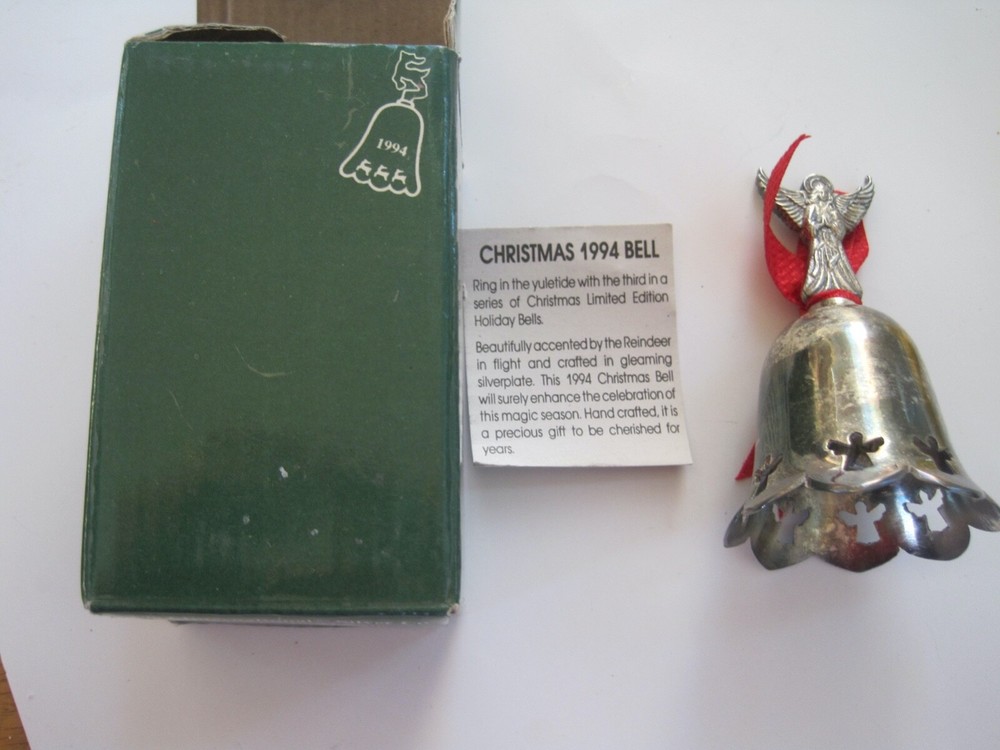 International Silver 1996 Bell Silver Plated