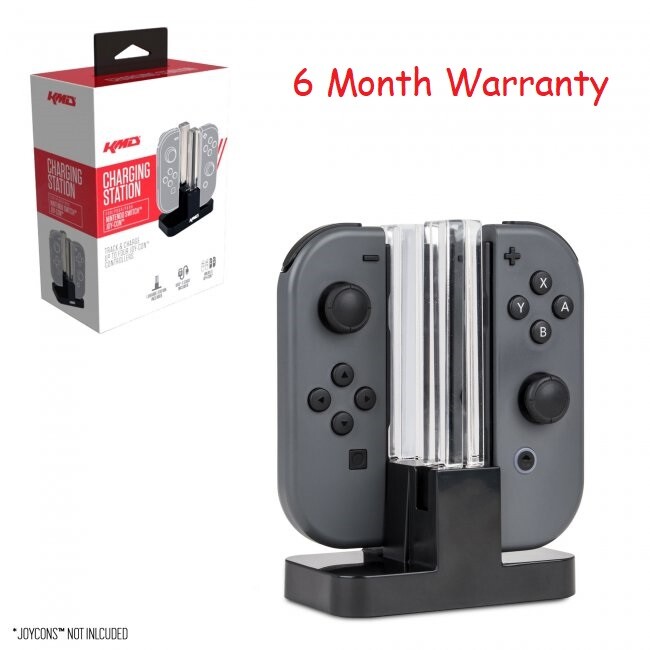 KMD Nintendo Switch Joy-Con Charging Station with Type-C USB Cable