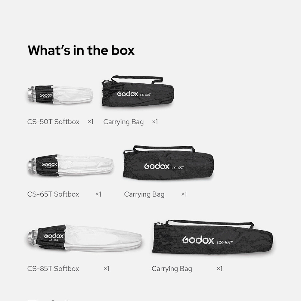 US Godox CS-85T 85cm/33.4in Quick Release Lantern Softbox Foldable Softbox