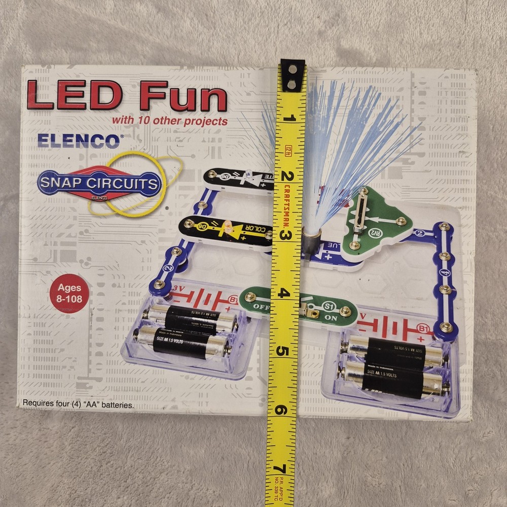 LED Fun Strobe Light & Sound Kit Electroncis Lerning Kit STEM Elenco SCP14