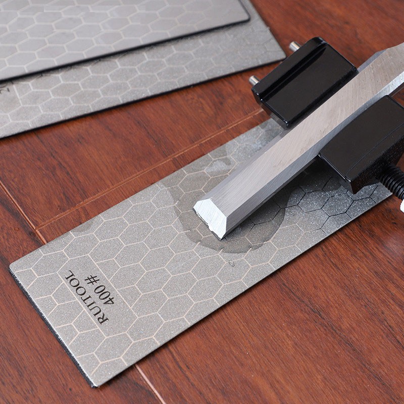 3Pcs Home Use Honeycomb Emery Abrasive Blades Rectangular Design Polishing