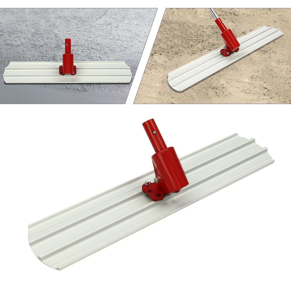 Rectangular Concrete Trowel Round End Concrete Finishing Tool Trowel w/Connector