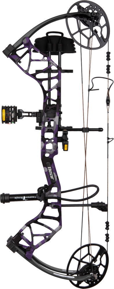 Bear Legit Maxx RTH Package LH 70lb Fred Bear Twilight/Black