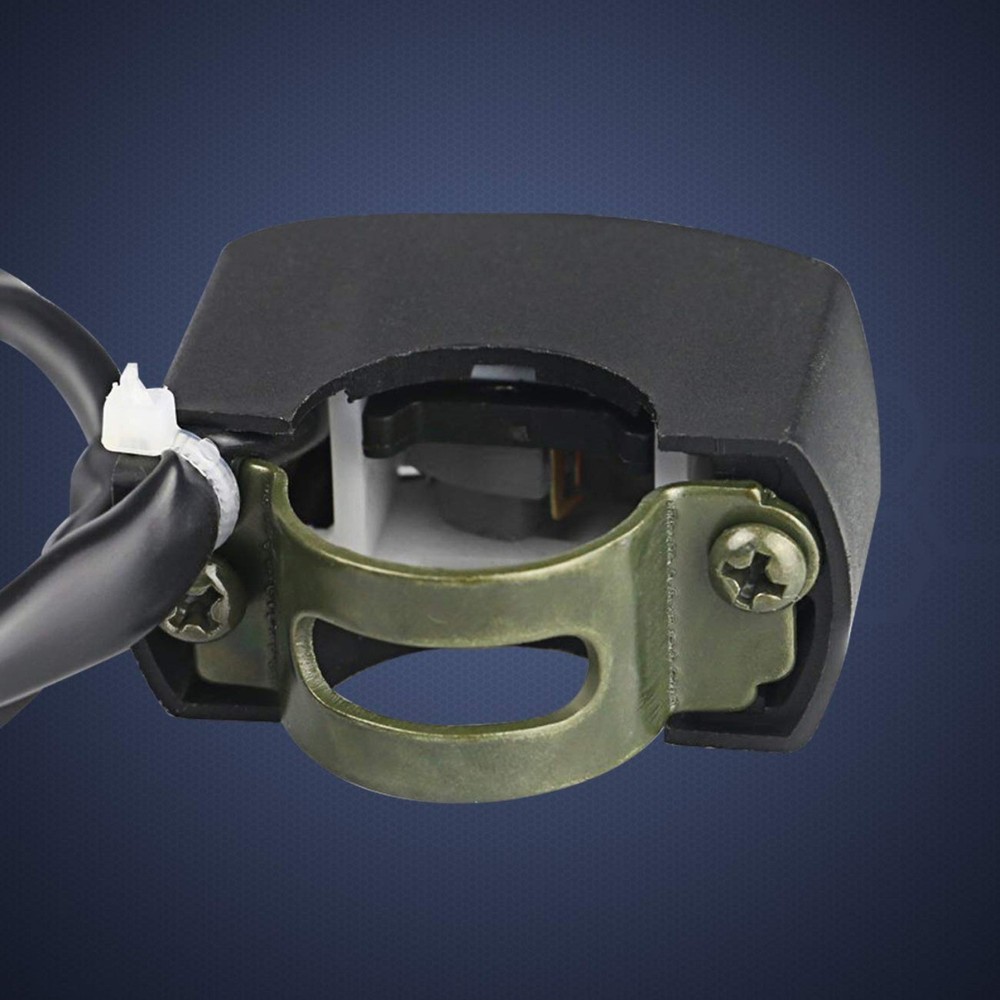 2 Pcs Motorcycle Handlebar Switch with On Off Push Button for U5 U7 U2-7/8inch