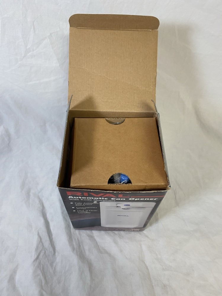 Rival Automatic Adjustable Can Opener With Knife Sharpener Model 722 New