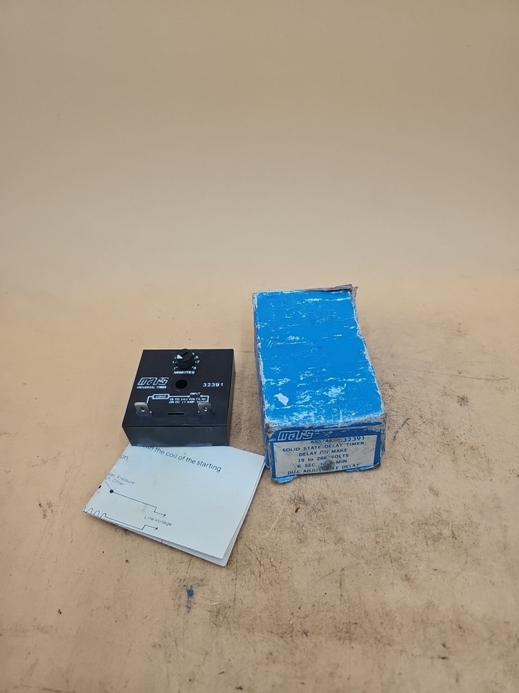 Mars 32391 Solid State Delay Timer, Delay-On-Make, 19-240