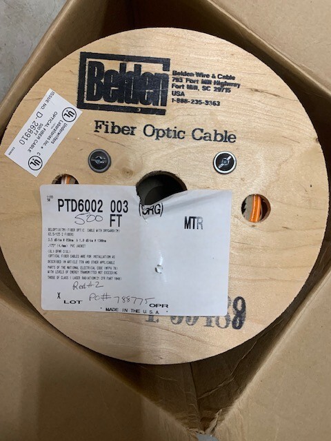 PTD6002 003 500 BELDEN WIRE
