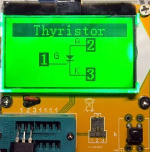 LCR-T4 Mega428 Backlit Component Tester ESR Meter Kit LCD Display With Case