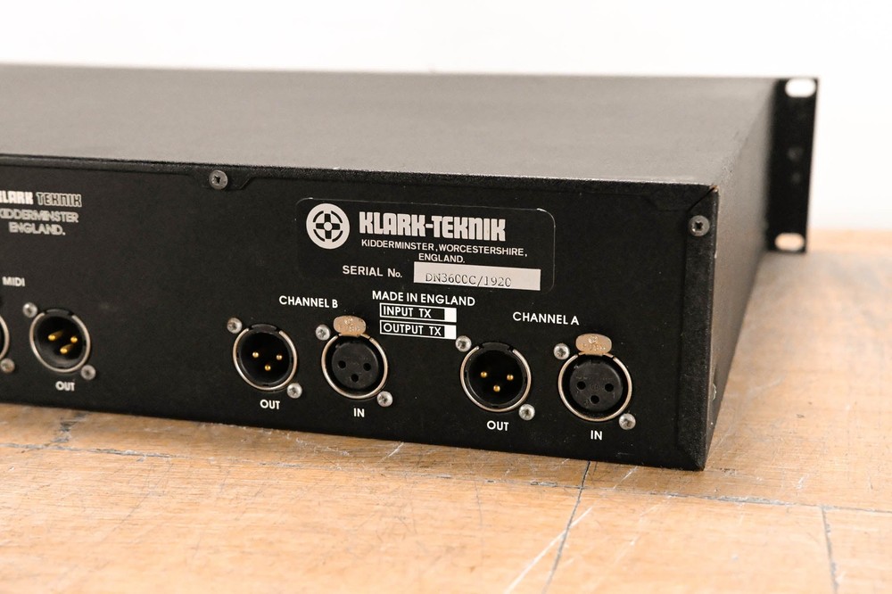 Klark Teknik DN3600 Programmable Graphic Equalizer CG01XTR