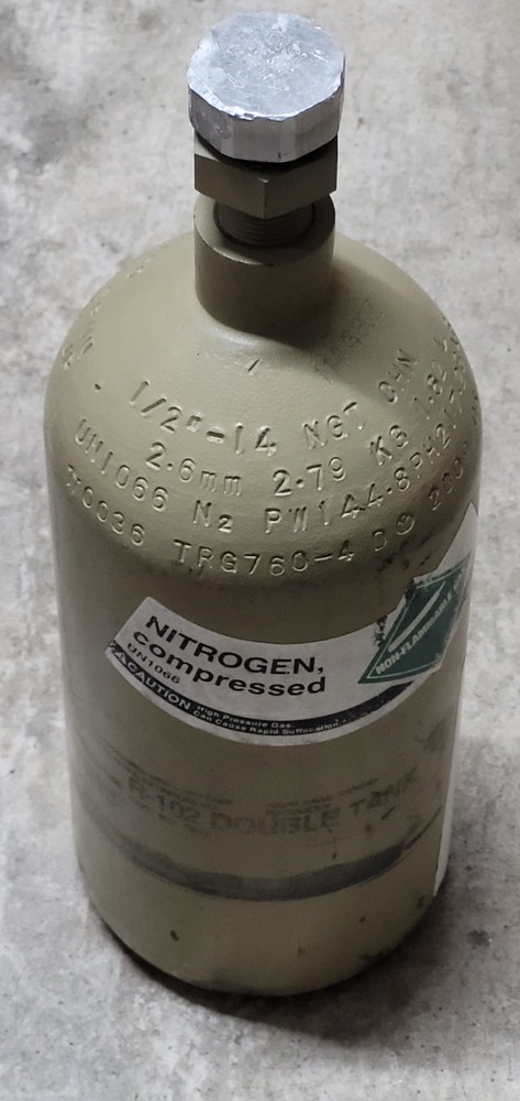 Ansul R-102 Nitrogen Double Tank Cartridge