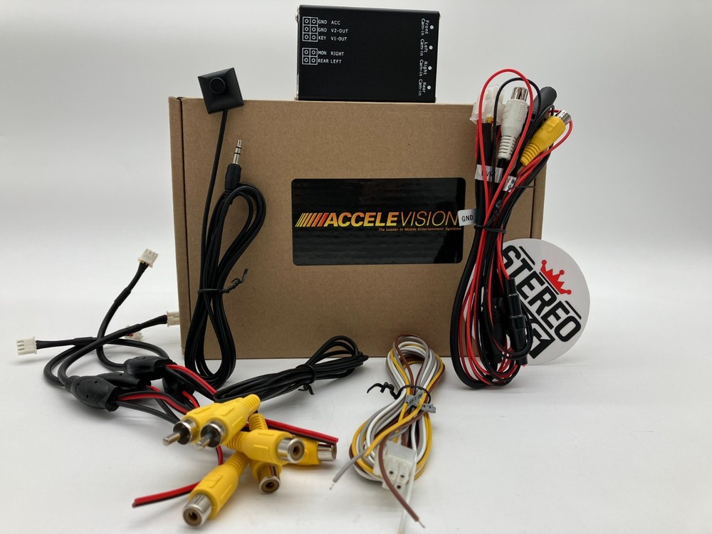 Accele LCDSW 4-Source Quad Camera Auto Switcher