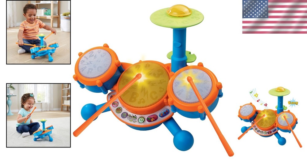 Drum Set for Toddlers - VTech Learning Toy