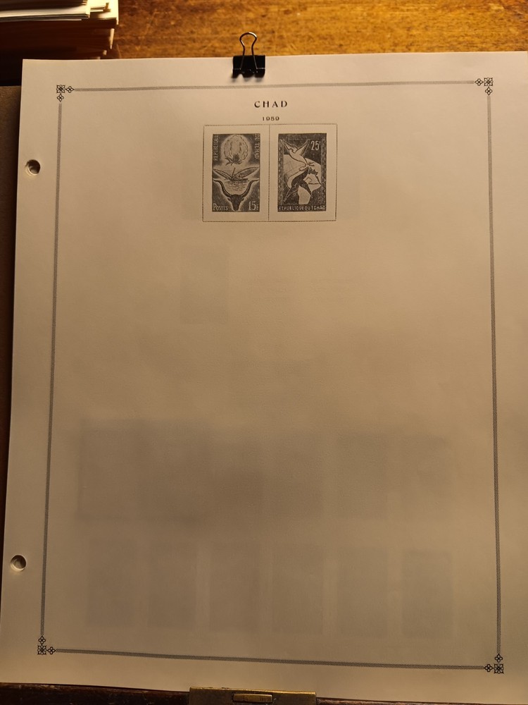 Scott International pages for CEYLON...1940/73..11 Pages