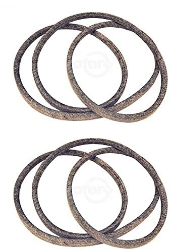 2 Pack Deck Belt 5/8" X 143"