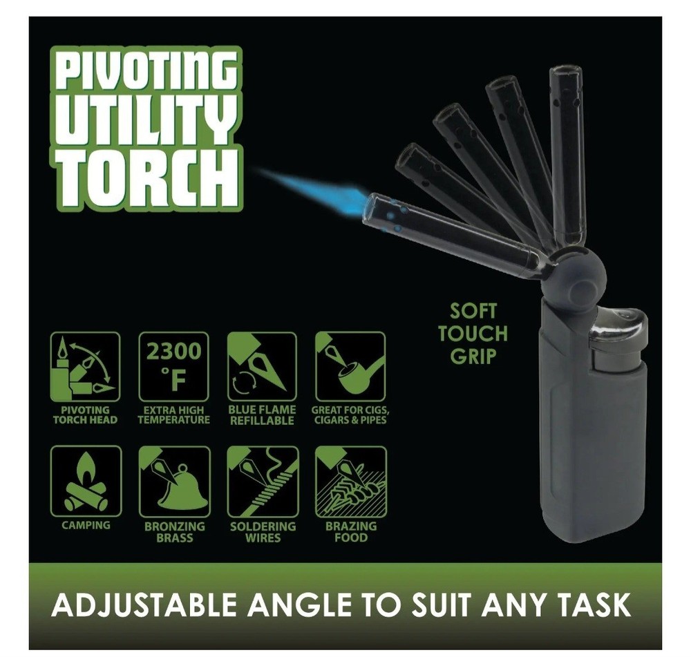 SmokeZilla Pivot Utility Lighter 144ct