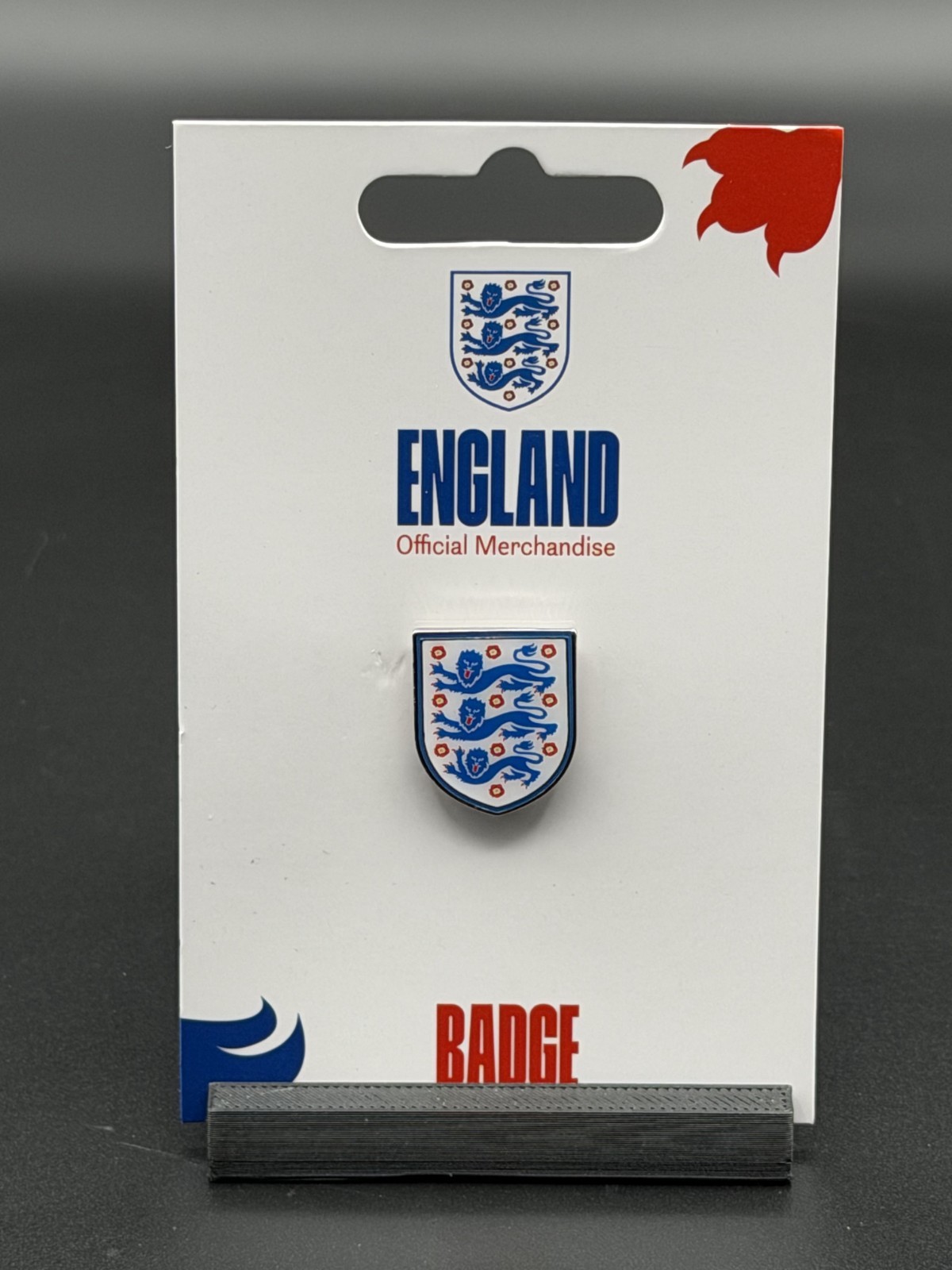 England Soccer Team - Enamel Pin Brooch Pin Lapel Pin - Officially Licensed