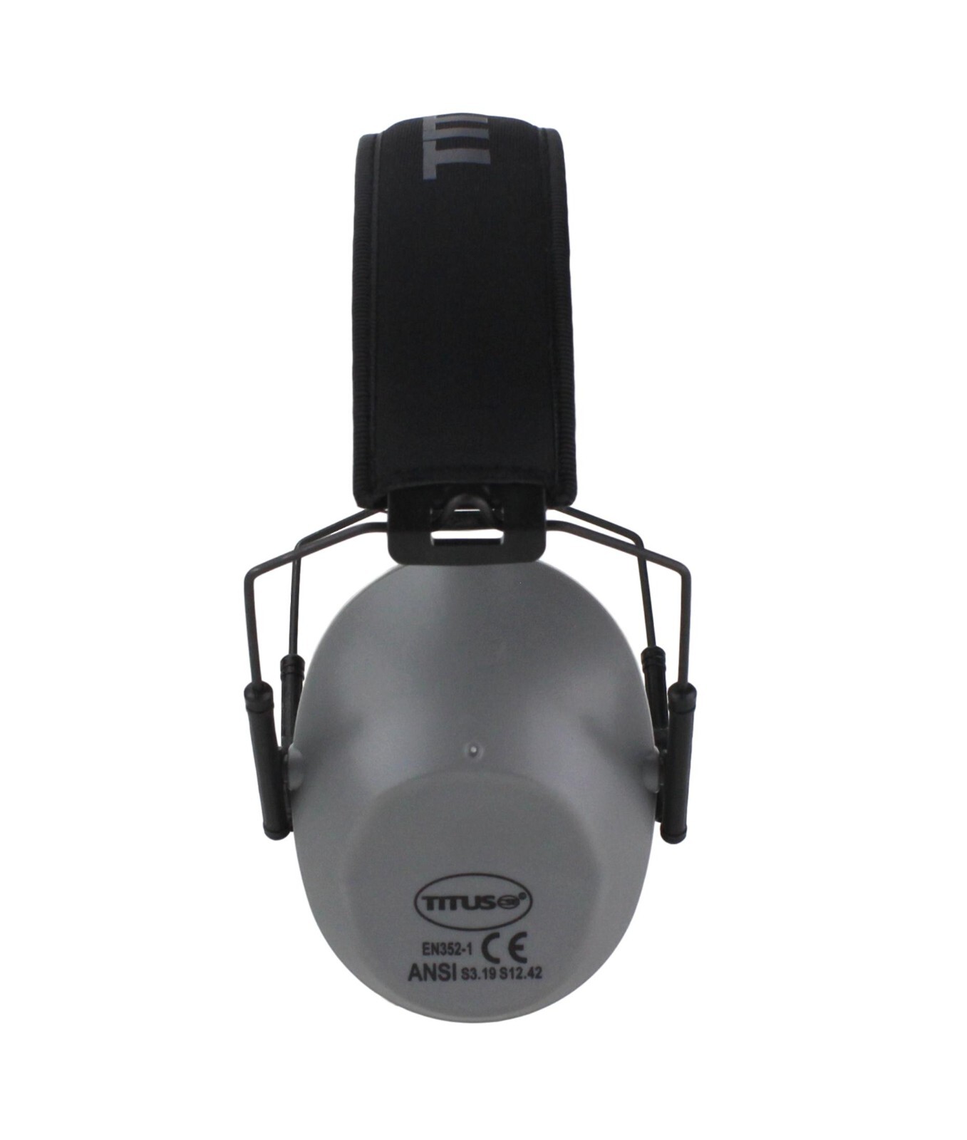 TITUS Shooting Gun Range Noise Reduction Ear Muffs High 34 NRR Protection Slim