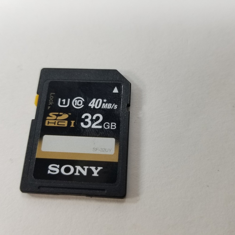 Sony 32GB SDHC Class 10 40MB/s SD Card