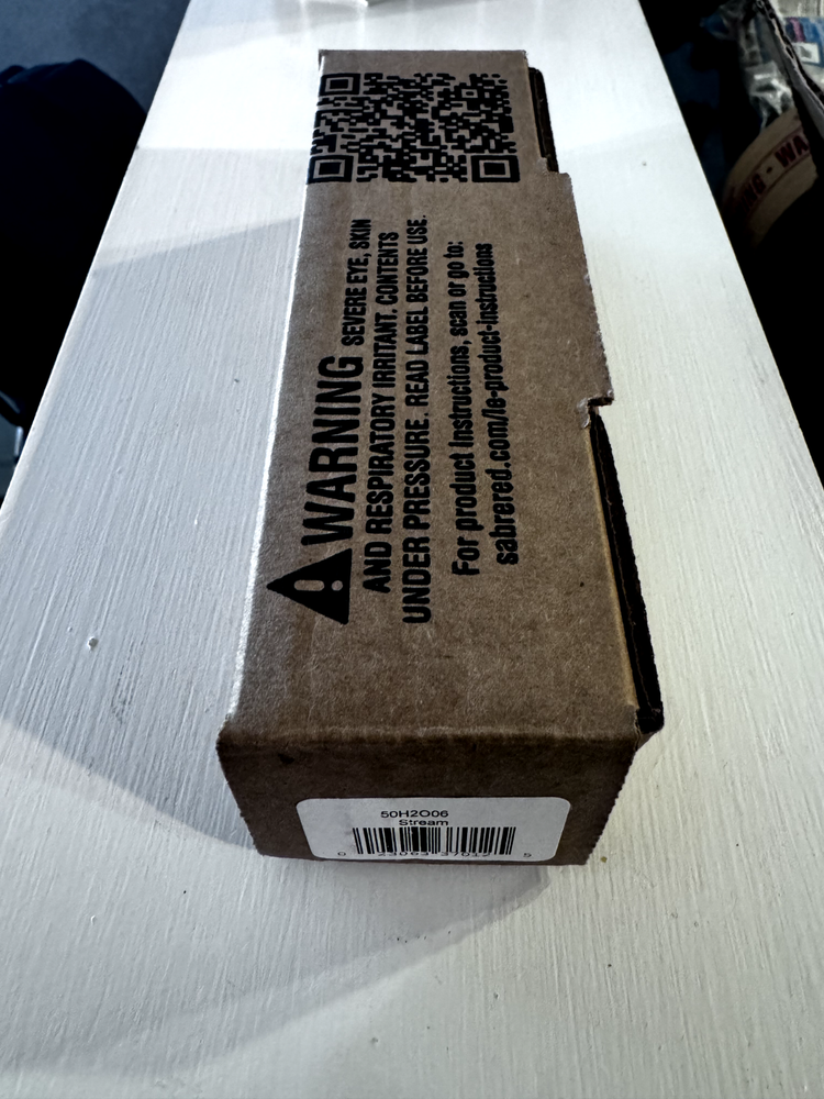 Sabre INERT Training Unit OC Spray/Mace Training - Stream (50H2O06)