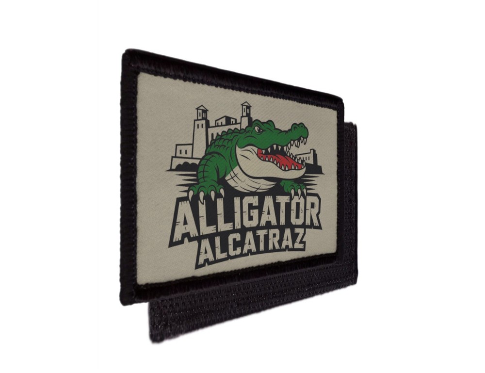Alligator Alcatraz Prison Florida Everglades ICE Patch Morale Hook [sub]