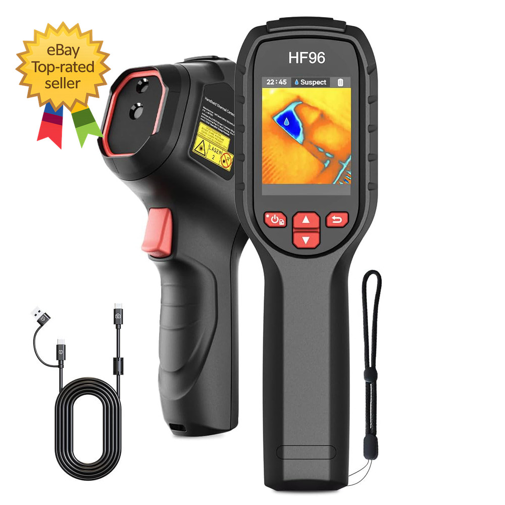 Thermal Imaging Camera 240x240 Super Resolution Laser Pointer 25Hz 11h Runtime