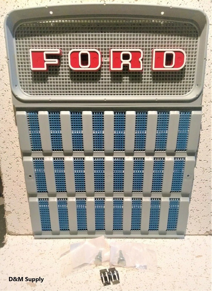 Tractor Front Grill Set with Mounting Hardware to fit 2000 3000 4000