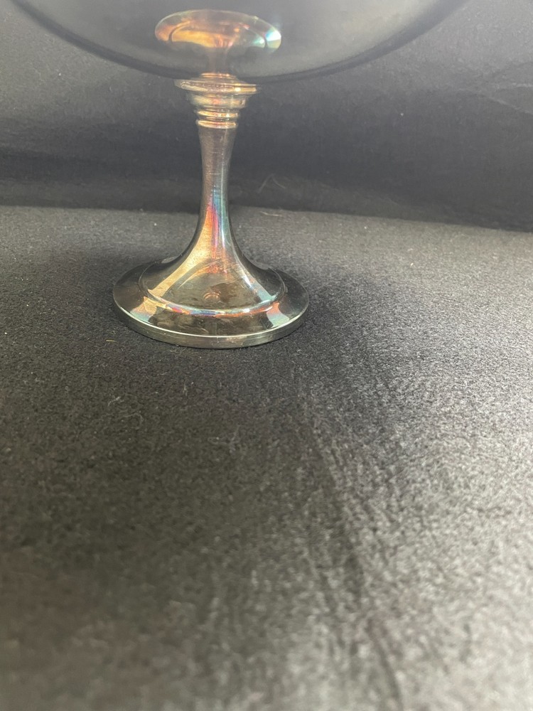 Vintage Oneida Silversmiths Silver Plated Footed Pedestal Candy&Nut Dish Compote