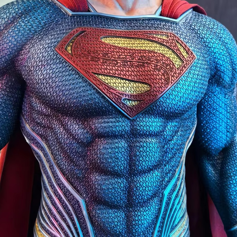 Justice League Superman Metal Statue.