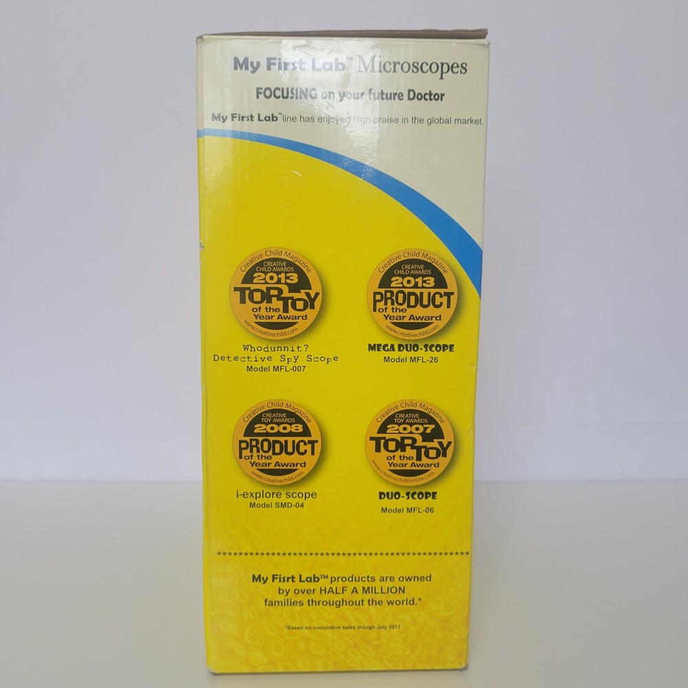 My First Lab MFL-06 Duo-Scope Microscope Two Microscopes in One with Box, Works