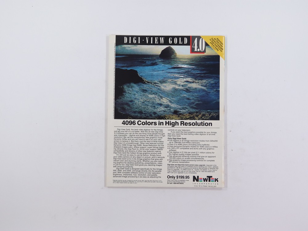 Amazing Computing Magazine Commodore Amiga Vol 4 # 12 Amiga Holiday Computing A