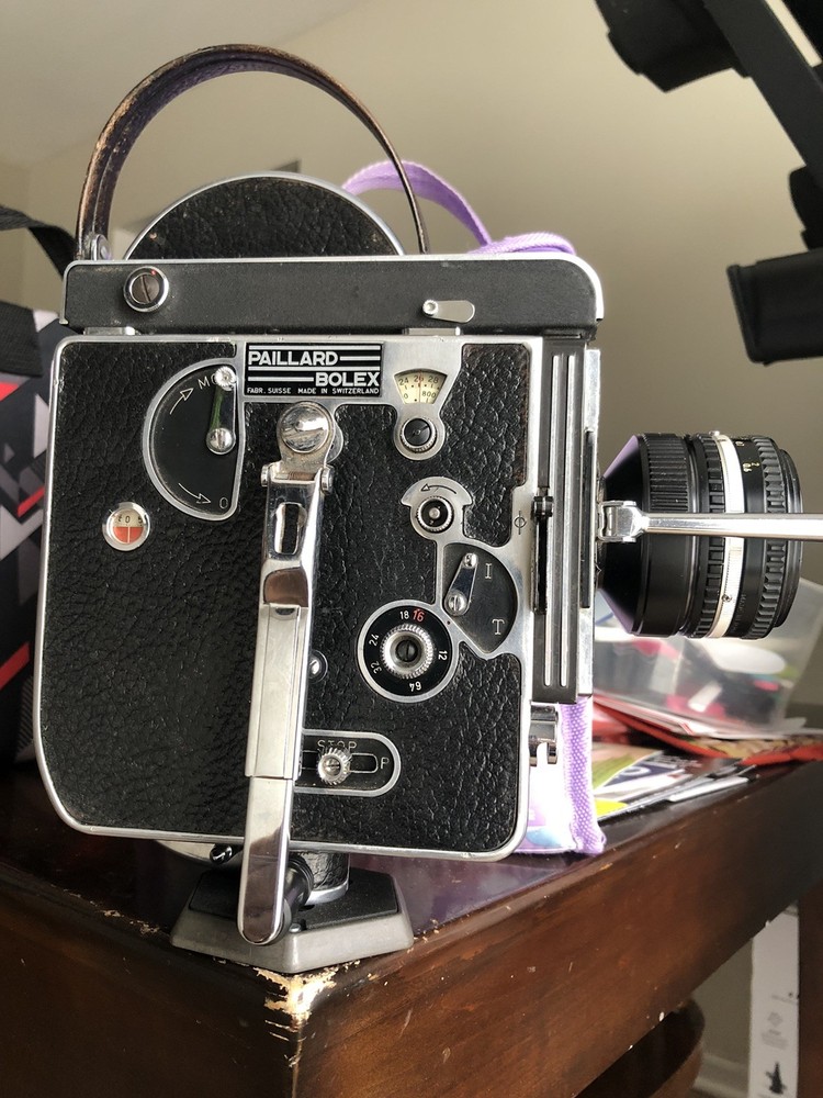 Bolex H16 Reflex Camera With Nikon Gear