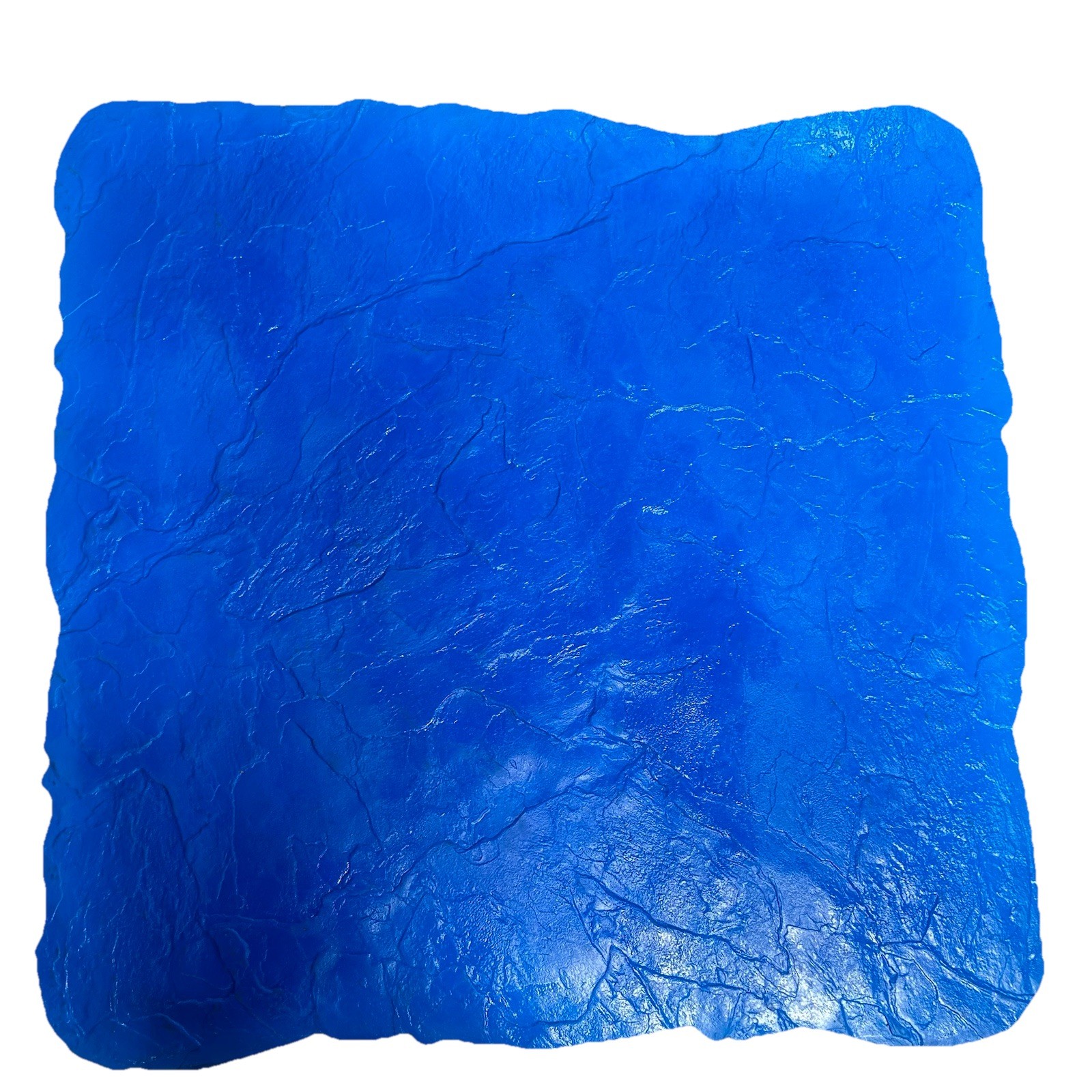 (2) Large 44" x 44"  Roman Slate Seamless Featheredge Texture Skins for Concrete