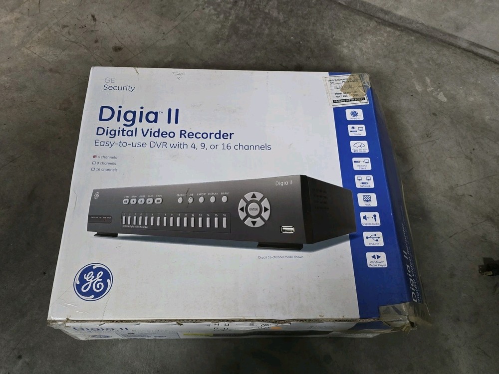 GE Digia II DVR With Box!
