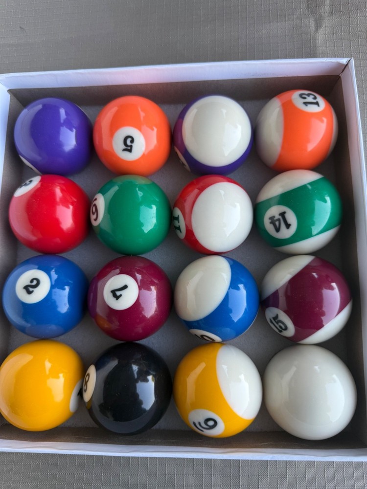 Pool Balls Billiard 2 1/4"