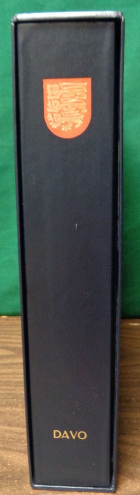 DAVO KOSMOS Jersy 4 ring Binder & case & 20 postcard cover 2 pocket clear pages