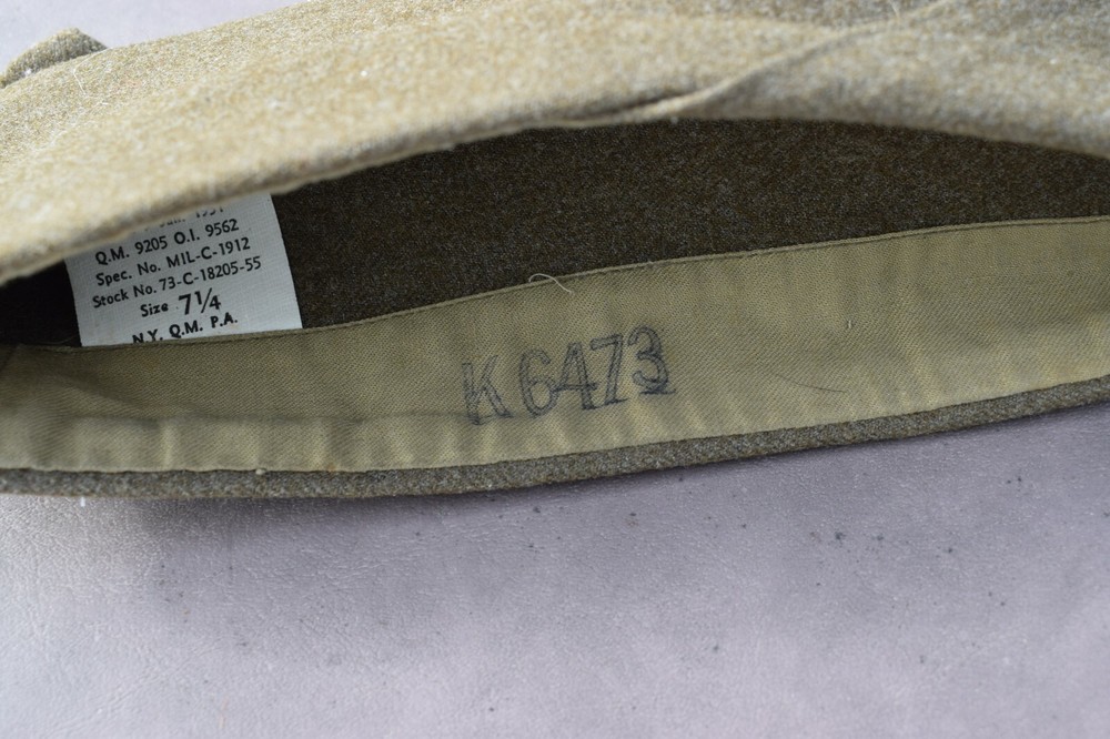 1951 O.D. Serge Men's Garrison Cap