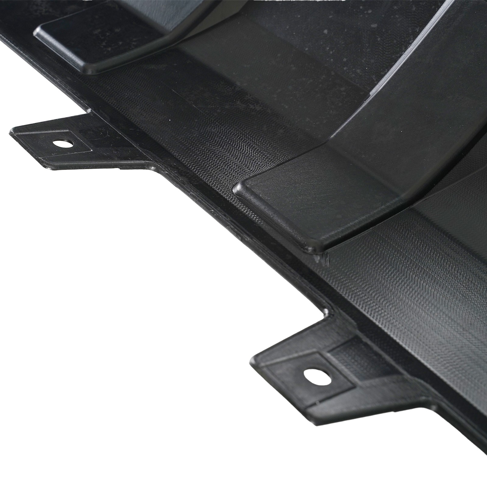 2016-2018 GMC Sierra 1500 Front Bumper Skid Plate & Deflector Molding Trim Black