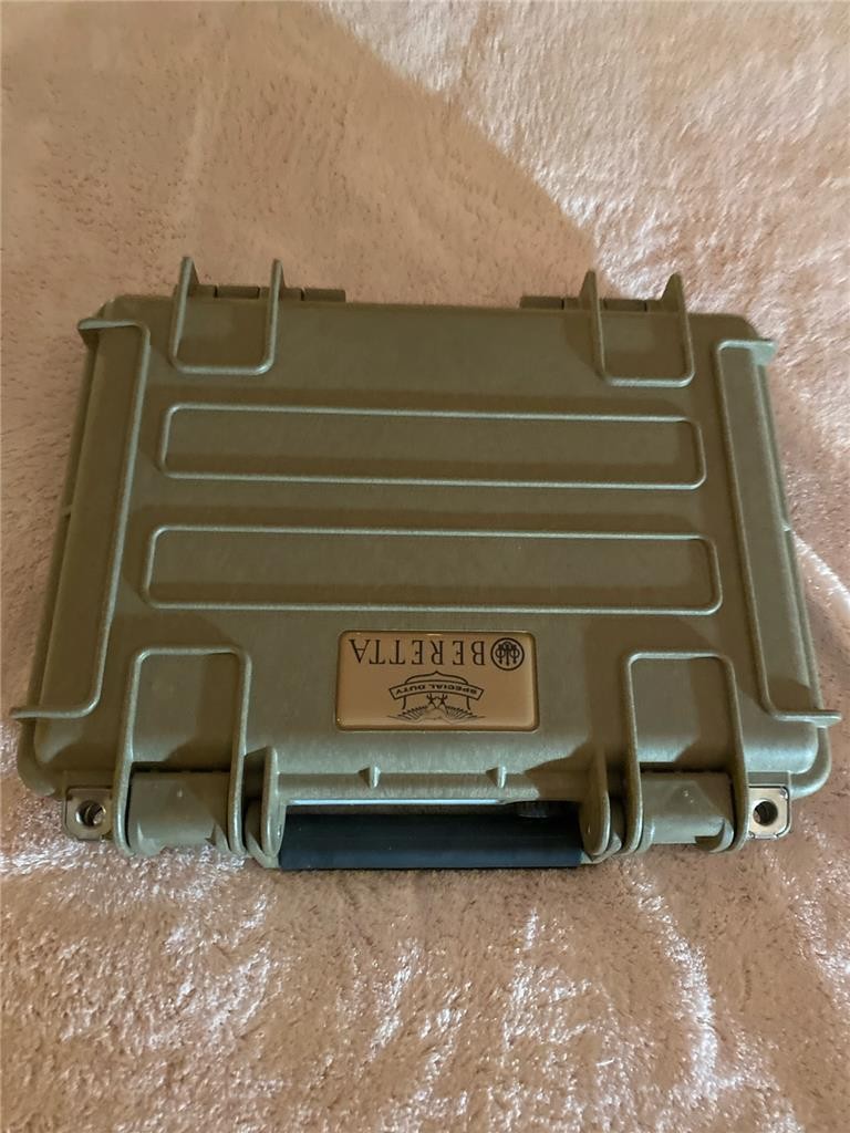 BERETTA CASE PURGE SEAL SPECIAL DUTY EXPLORER SLIM PISTOL CASE