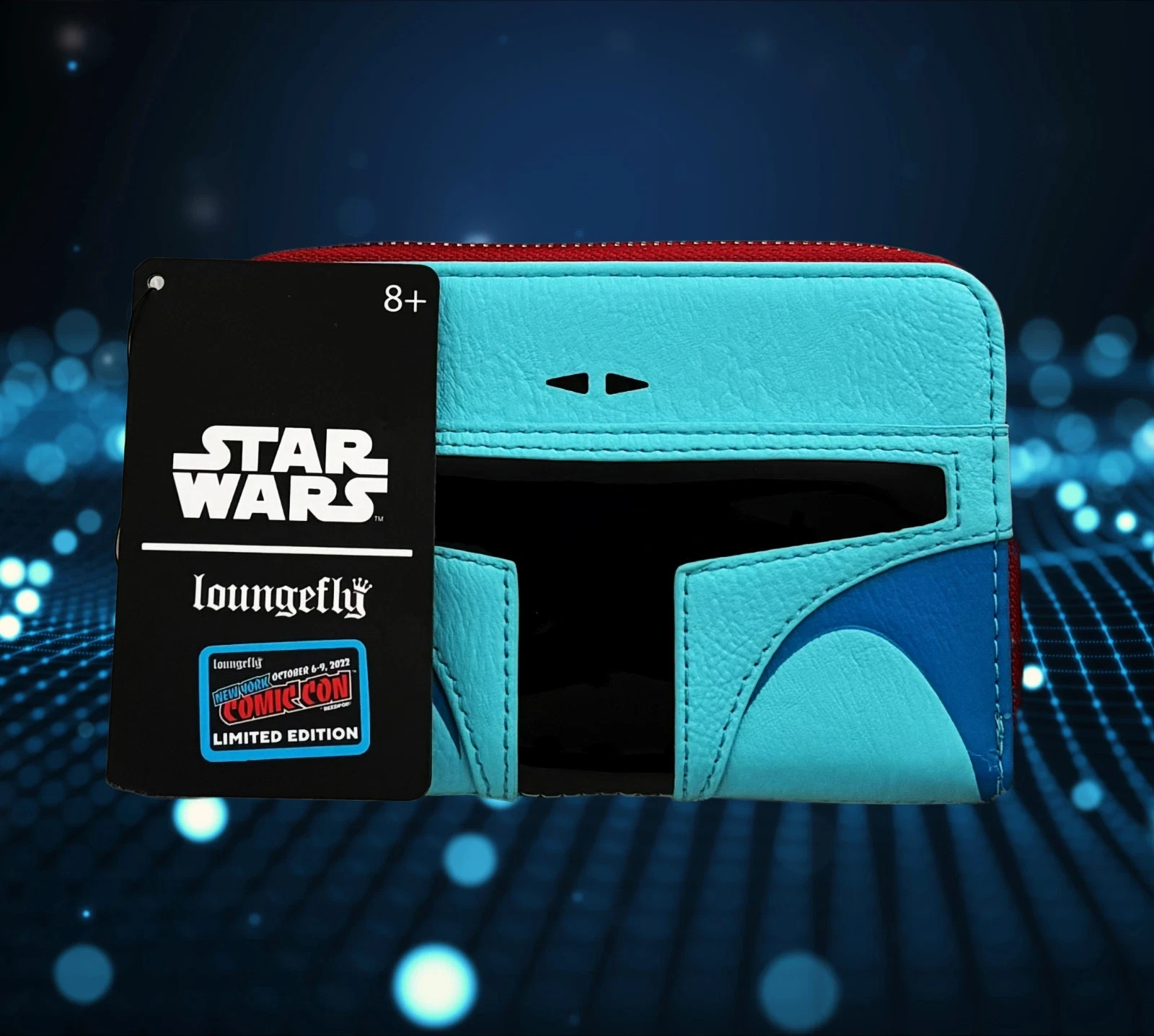 NWT Official Loungefly Exclusive NYCC 2022 Star Wars Droids Boba Fett Wallet
