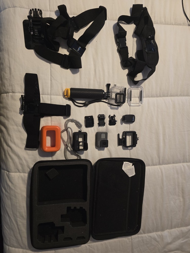 GoPro HERO5 Accessory Bundle, Compatible with HERO6/7, Mounts, Straps, Case