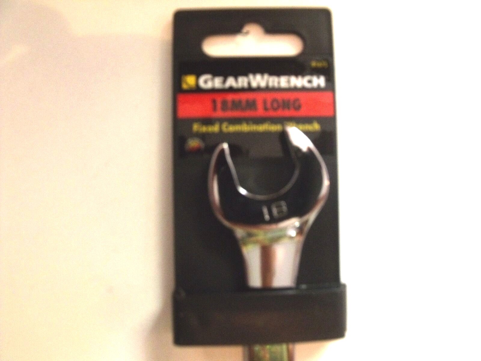 GearWrench 81675 18mm Long Pattern Combination Wrench