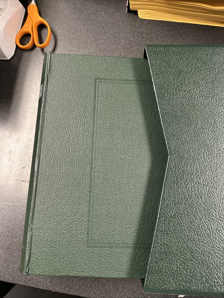 Scott Plate Block Album With Dust Case ( No Stamp )