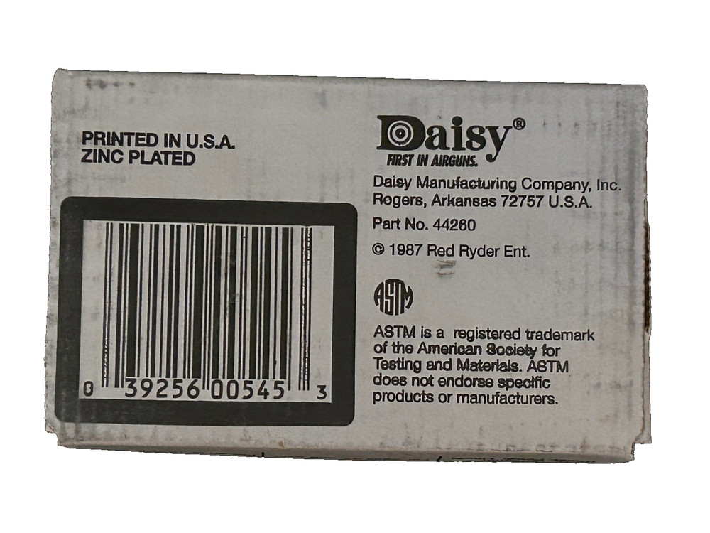 DAISY QUICK SILVER MATCH GRADE BBS