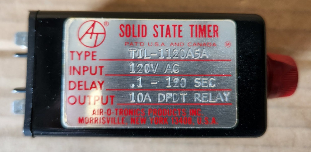 Air-O-Tronics TDQ-1120B1 Electronic Timer