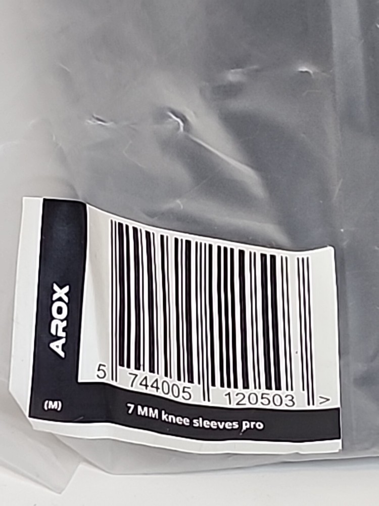 Arox 7mm Knee Sleeve Pro Size Medium New.