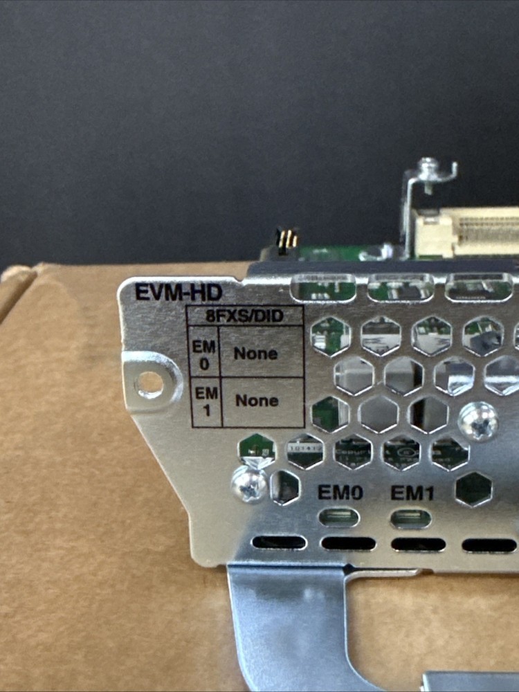 Cisco EVM-HD-8FXS/DID 0 Port Switch