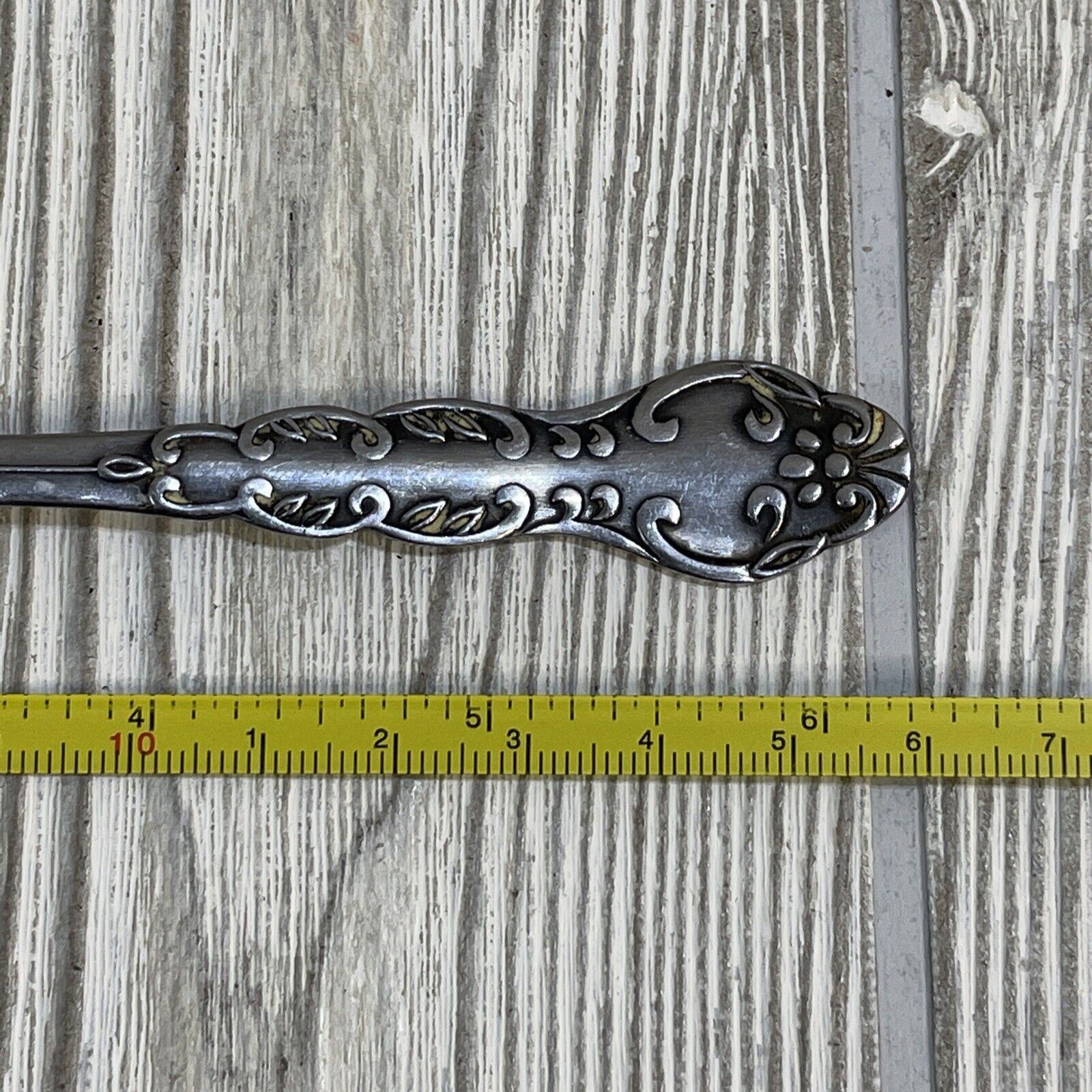 VTG National Stainless Steel Spoon Set Lot of 6 Silverware Made in Japan