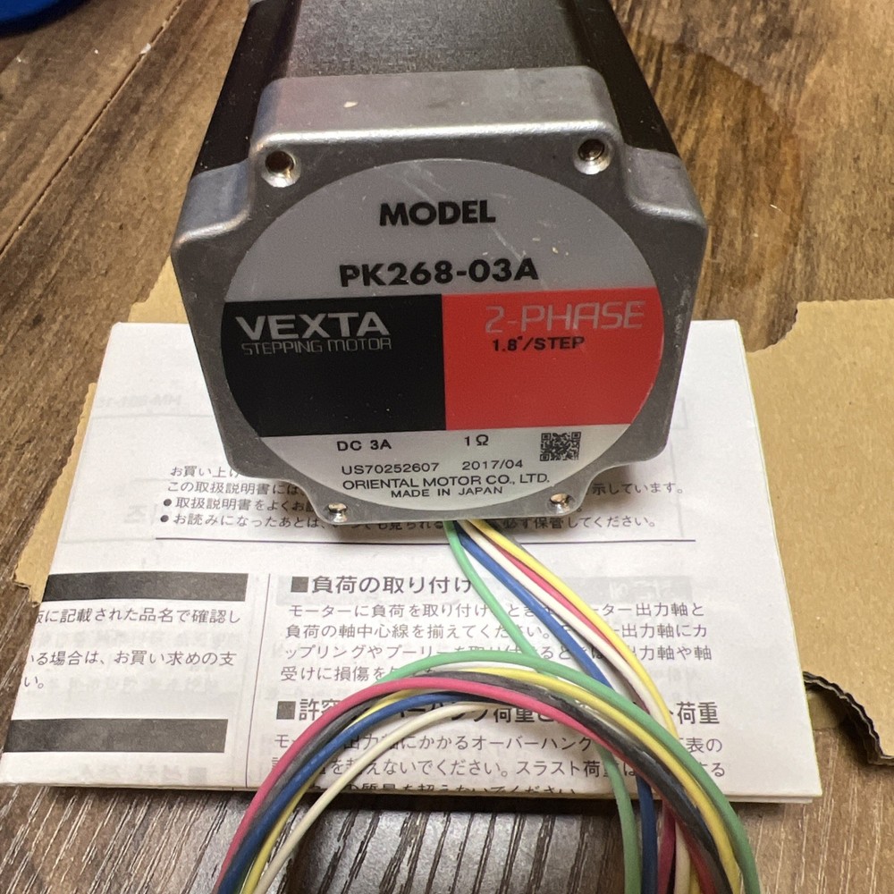 Vexta Model PK268-03A Stepper Motor