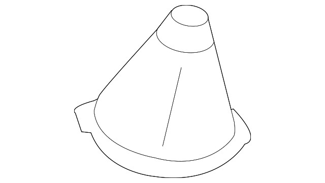 Genuine Mitsubishi Shift Boot MN124950XA
